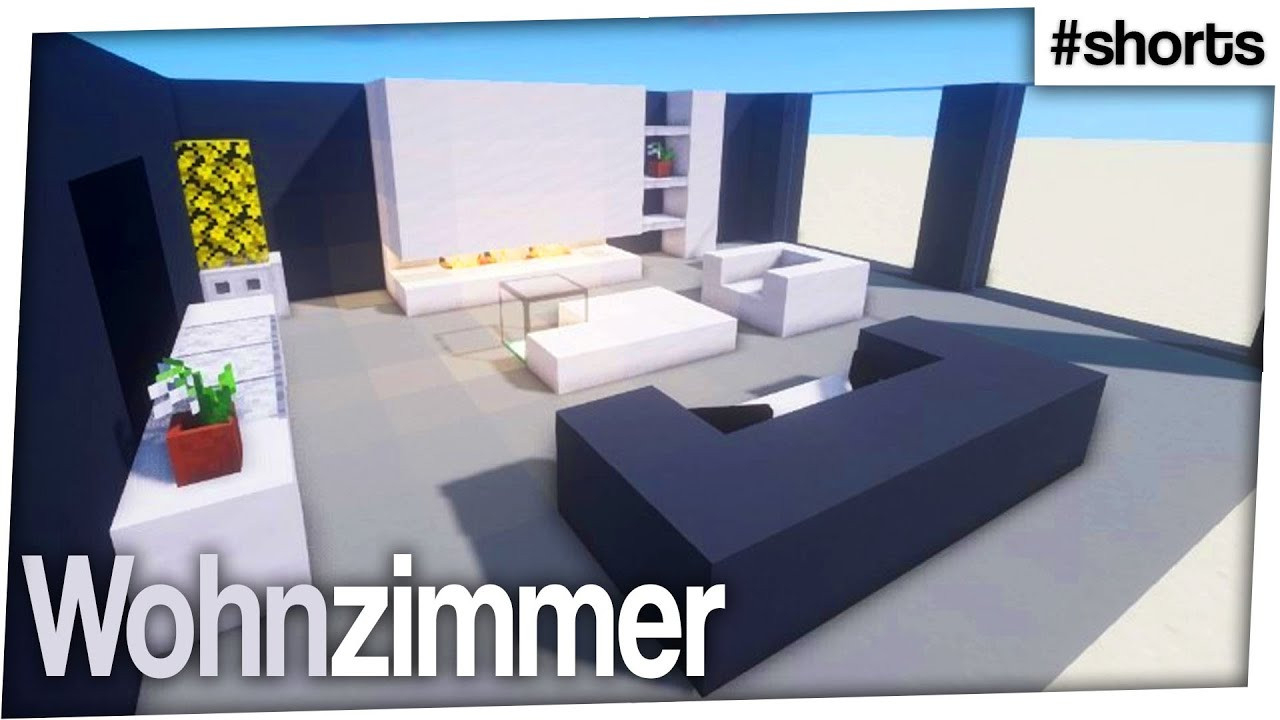Modernes Wohnzimmer In Minecraft 🛋️ - Youtube with Minecraft Wohnzimmer